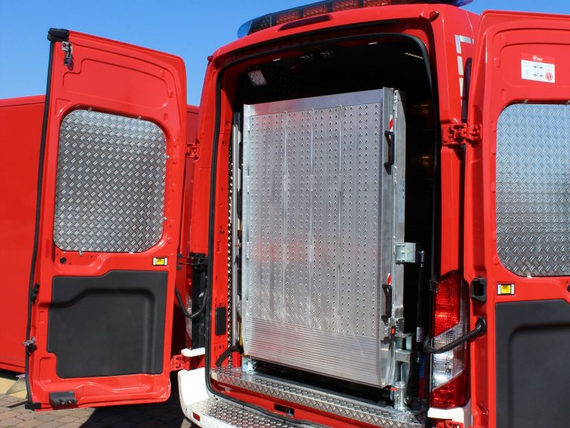 MZF 1, Ford-Transit, Faltwand
